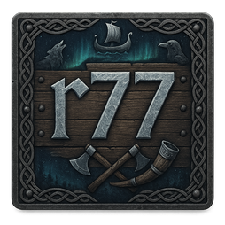 r77 logo
